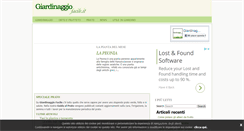 Desktop Screenshot of giardinaggiofacile.it